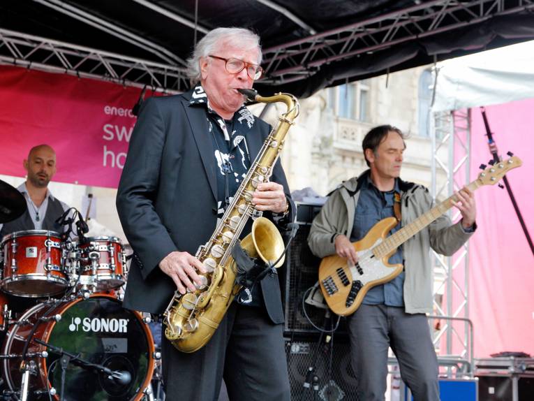 Klaus Doldinger auf der Bühne